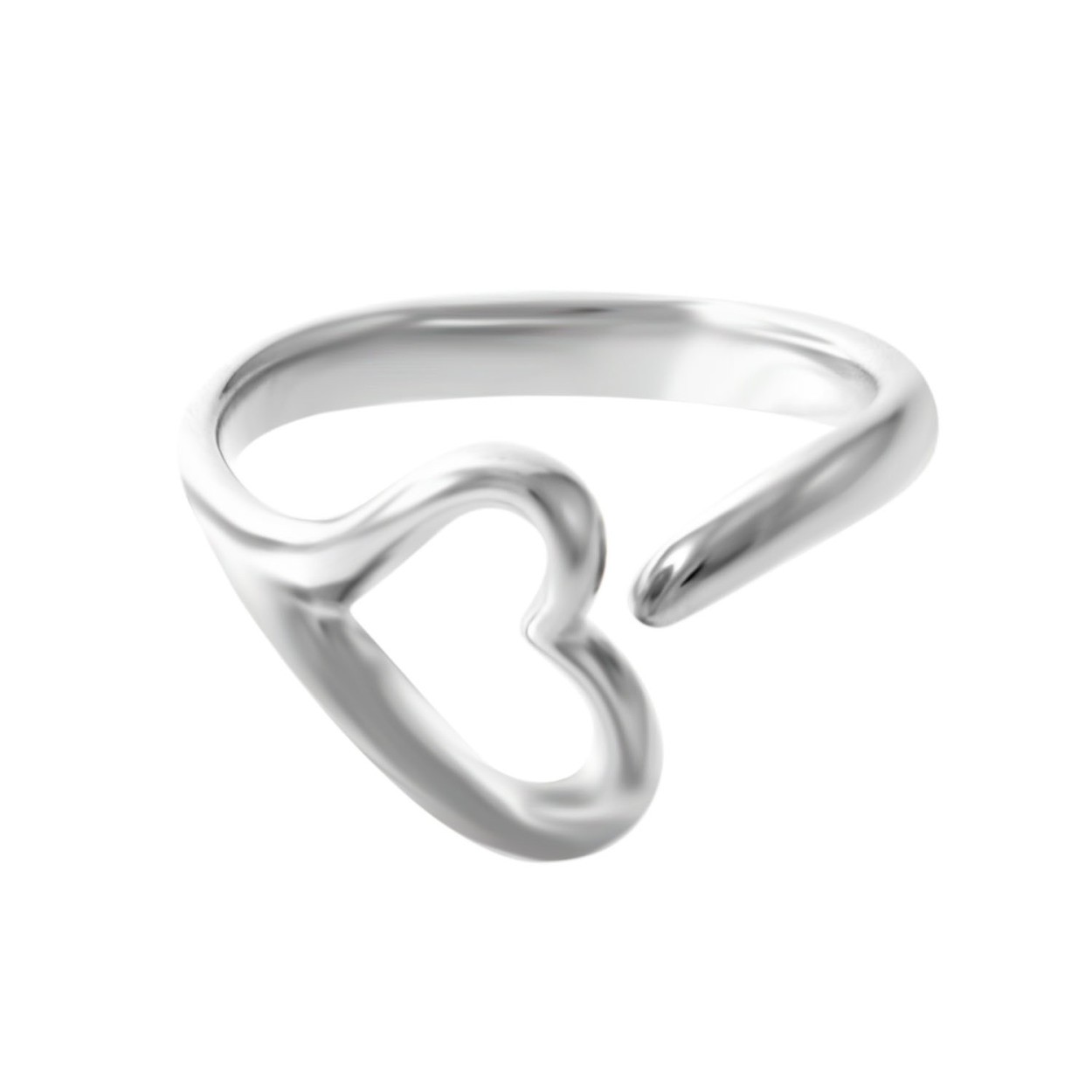 ティファニー TIFFANY&CO 36914238 エルサ・ペレッティ オープン ハート リング スモール (SS) 指輪