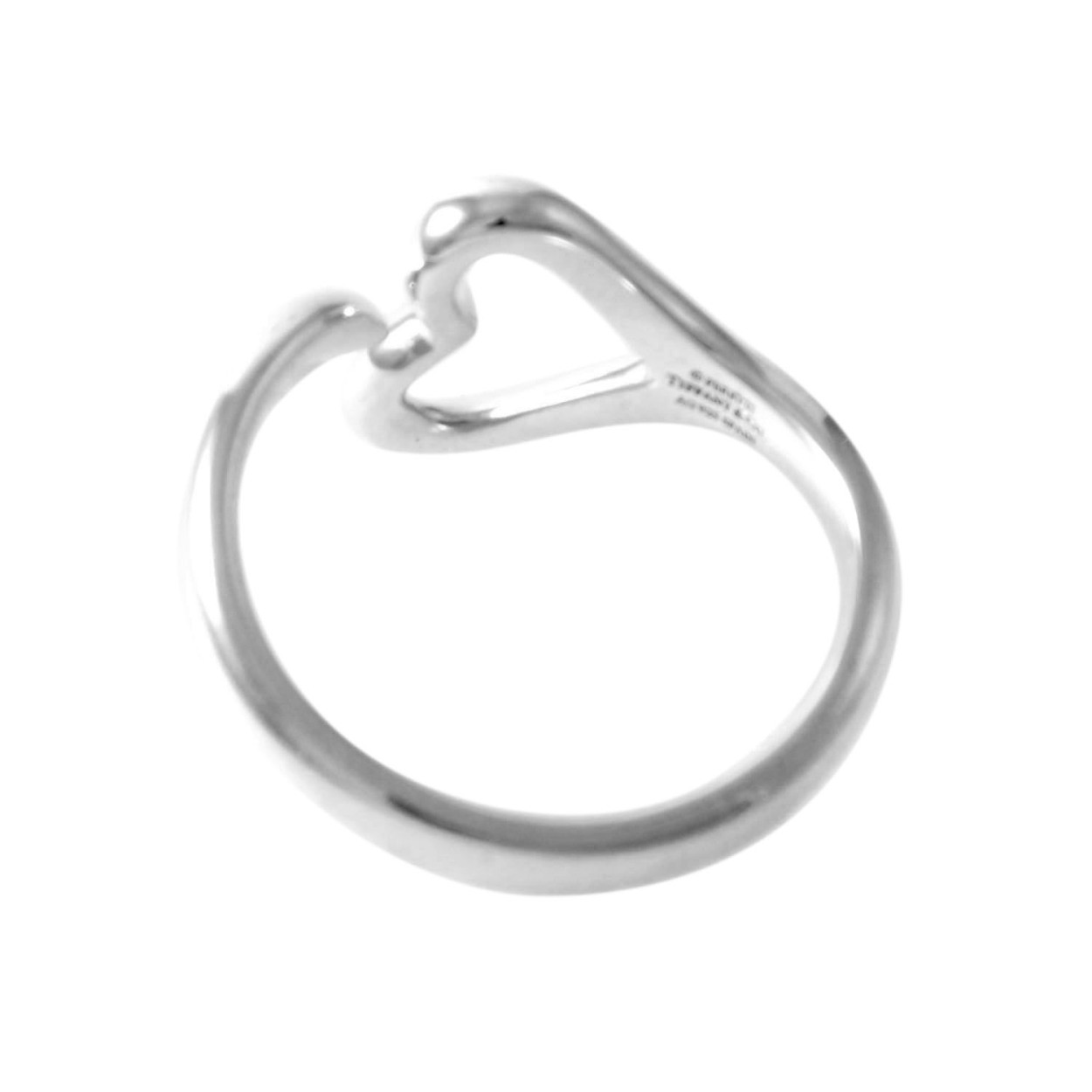 ティファニー TIFFANY&CO 36914238 エルサ・ペレッティ オープン ハート リング スモール (SS) 指輪