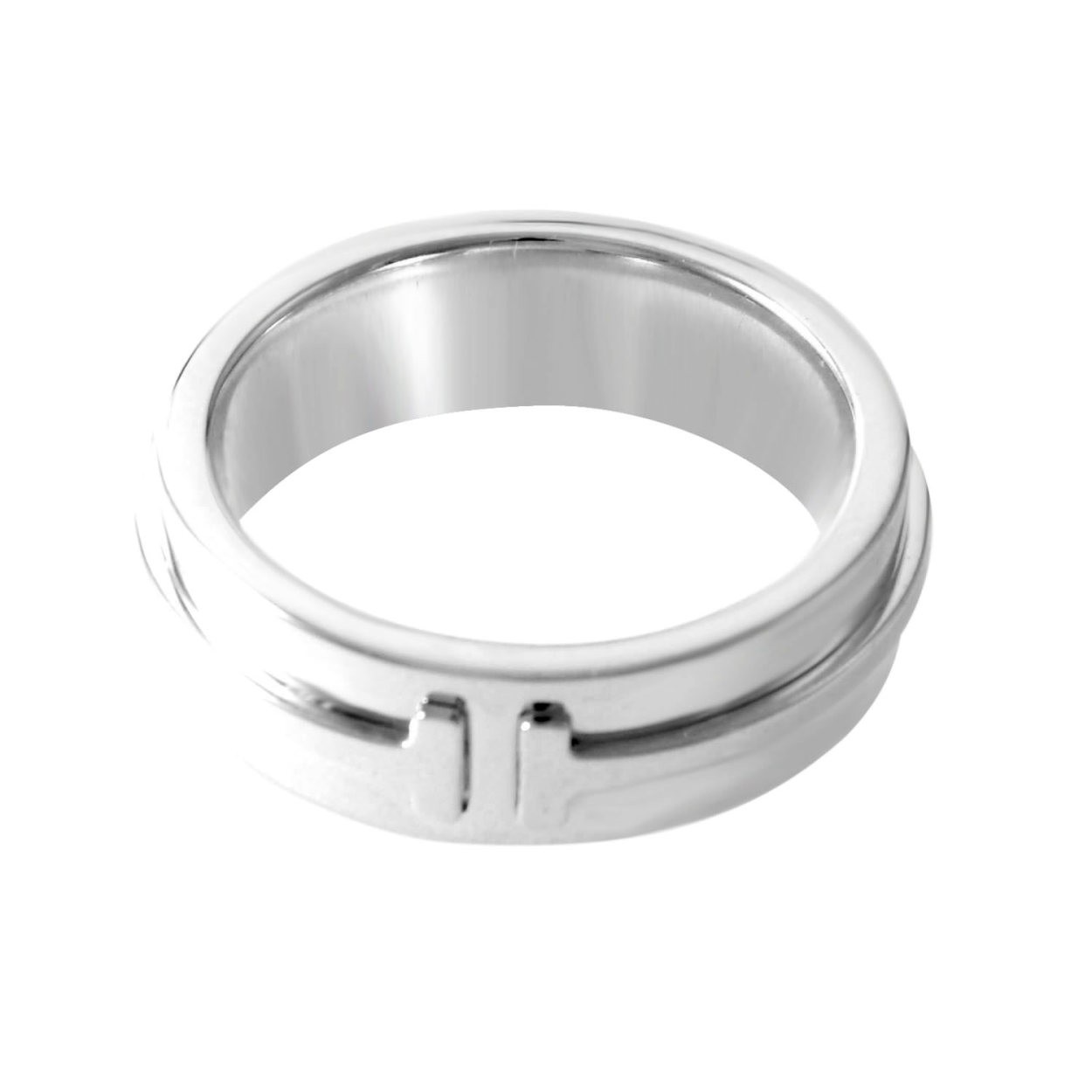 ティファニー TIFFANY&CO 37469777 Ｔｉｆｆａｎｙ T TWO ツー ナロー リング (SS) 指輪 ユニセックス