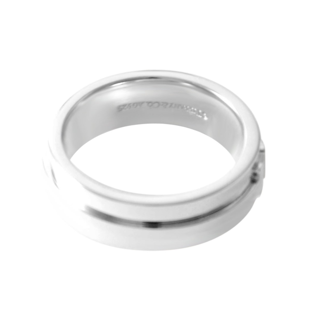 ティファニー TIFFANY&CO 37469777 Ｔｉｆｆａｎｙ T TWO ツー ナロー リング (SS) 指輪 ユニセックス