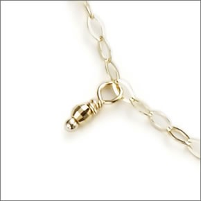 マレア リッチ  K10 クロスモチーフブレスレット　ゴールド×ダイヤモンド 10KJ-04