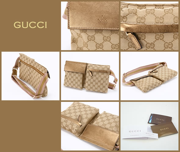 グッチ ウエストポーチ　ベルトバッグ 28566G FTARG 9699