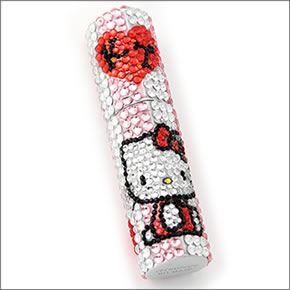 hello kitty（ハローキティ） キラキラ(ラインストーン）キティラー必須アイテム　何個でも欲しくなるデコアトマイザー　 KTCAM002