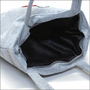 アネロ AP-C0472-RE POLAR BEAR BENJAMIN オシャレなシロクマ ベンジャミン もこもこサガラ刺繍 スウェット素材 ショルダー・トートバッグ