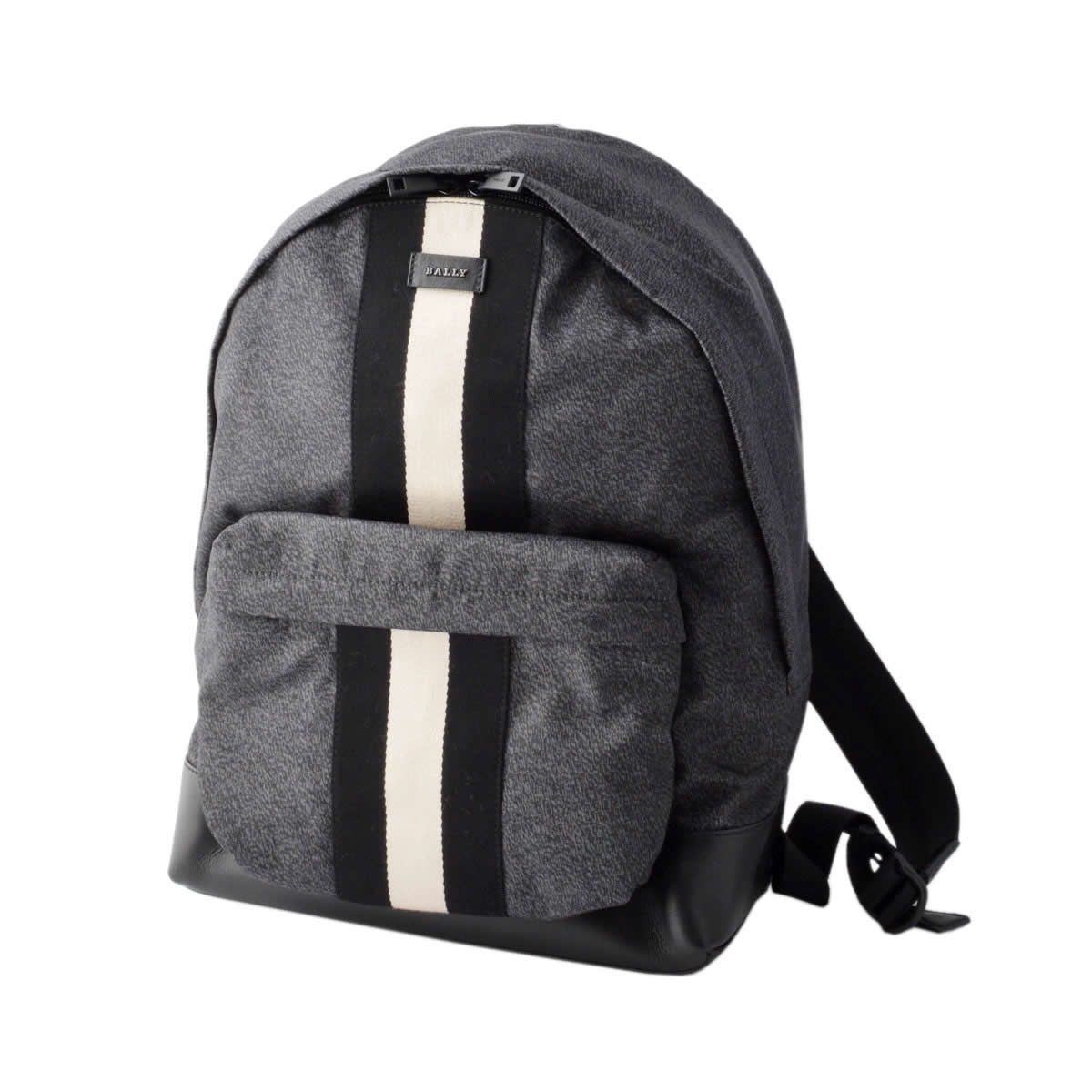 バリー BALLY HINGIS 30 6207655 メンズ インク ファブリック バリーストライプ バックパック