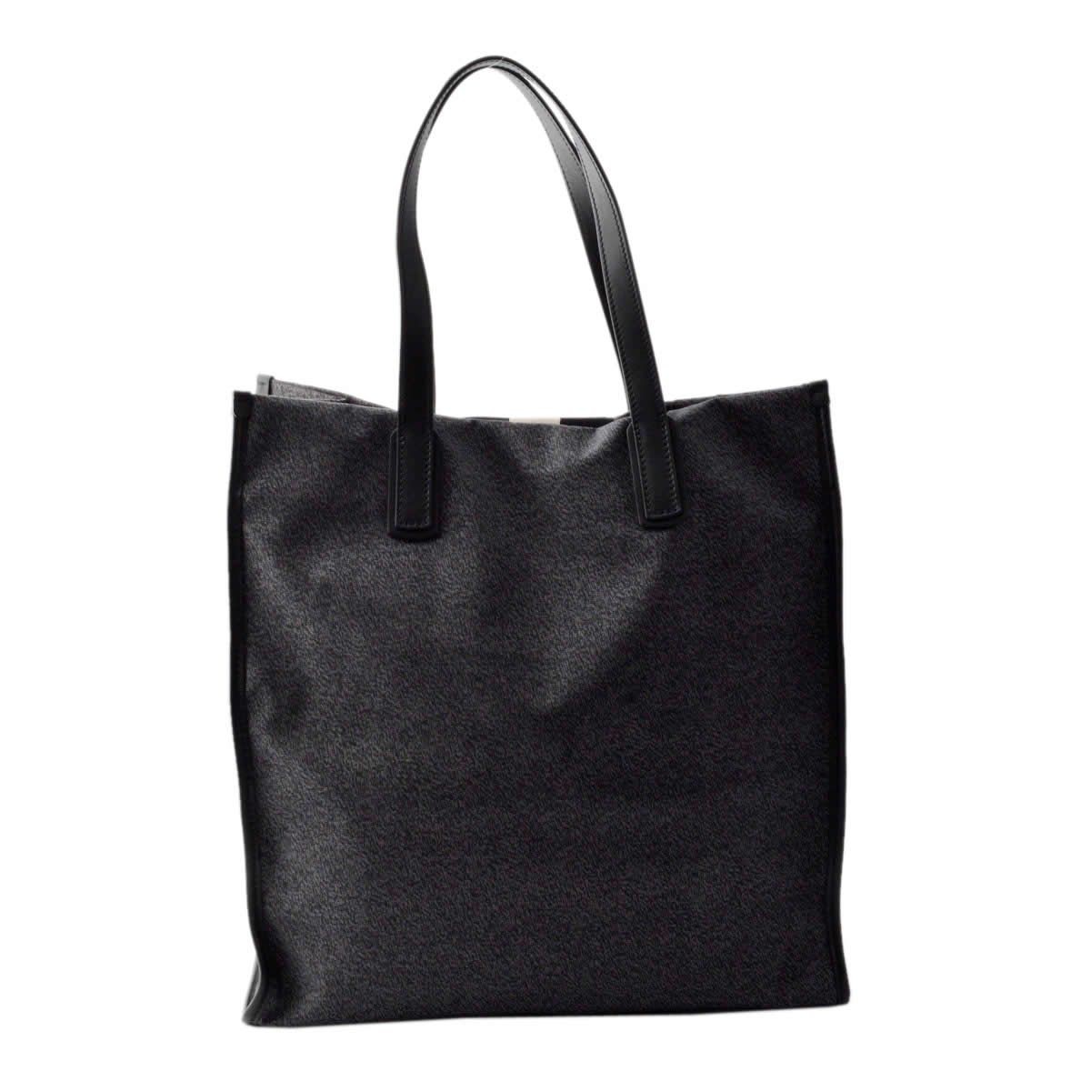 バリー BALLY RAAMI 30 6207916 メンズ インク ファブリック バリーストライプ ショルダー トートバッグ