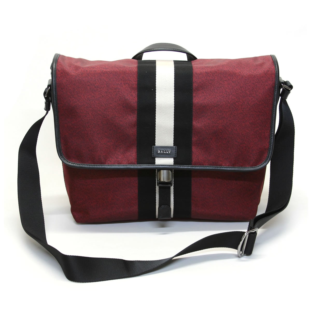 バリー BALLY ROSLYN 36 6217995 バリーストライプ ショルダーバッグ ナナメ掛け