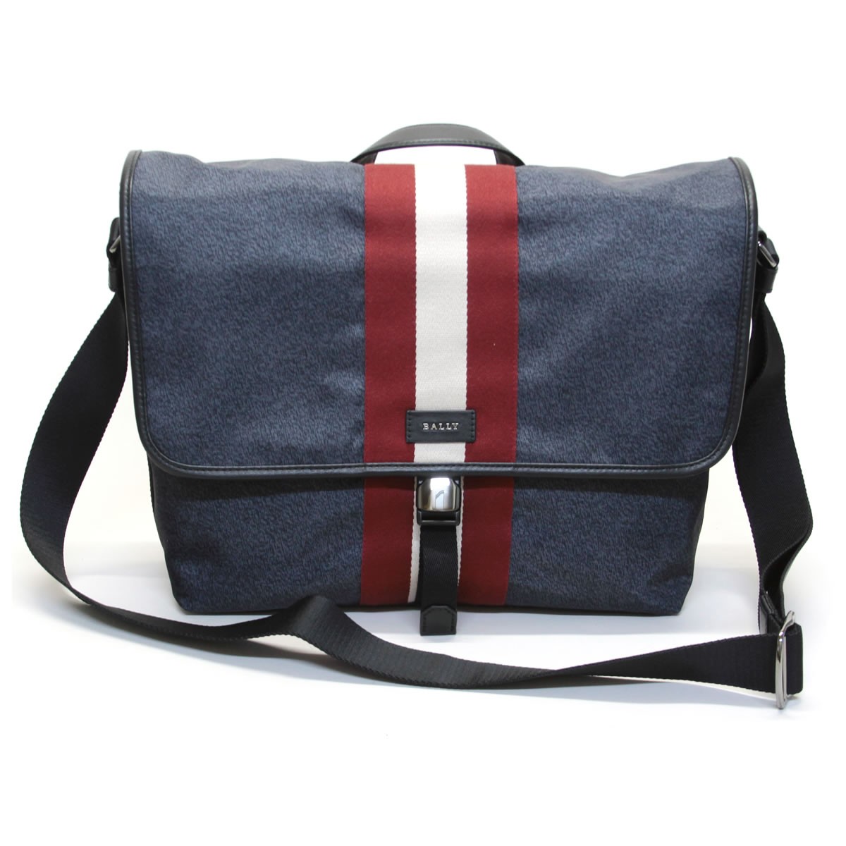 バリー BALLY ROSLYN 47 6217997 バリーストライプ ショルダーバッグ ナナメ掛け