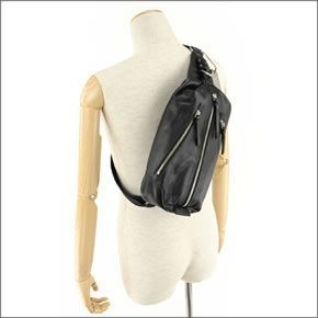 コーチ ≪取り寄せ商品≫メンズ トンプソンレザー ワンショルダー ボディバッグ ブラック 70360 SV BK