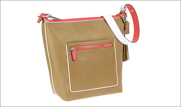 コーチ ≪取り寄せ商品≫LEGACY レガシー コントラストポップ  ショルダーバッグ ライトサンド/マルチカラー 22414 SVB45