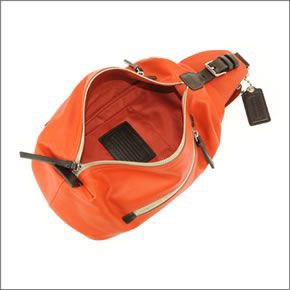 コーチ ≪取り寄せ商品≫トンプソン メンズ ワンショルダー ボディバッグ パーシモン  70360 SV/P8