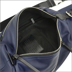 コーチ ≪取り寄せ商品≫トンプソン メンズ ワンショルダー ボディバッグ ネイビーブルー 70360 SV/RY