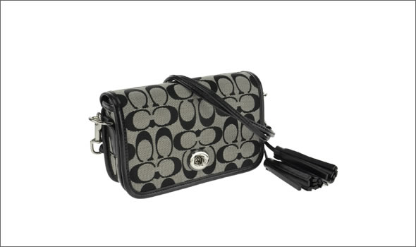 コーチ・アウトレット  ≪取り寄せ商品≫LEGACY レガシー シグネチャー ペニー ミニ・ショルダーバッグ クロスボディ F21153 SBWBK