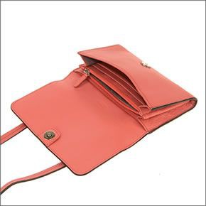 コーチ・アウトレット  ≪取り寄せ商品≫アベリー レザー フォン  ミニ・ショルダーバッグ ウォレット クロスボディ F50928 SV/RZ