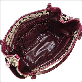 コーチ ≪取り寄せ商品≫シグネチャー  オムツ替えマット付 2WAY マザーズバッグ ベビーバッグ  25142 SVBV7
