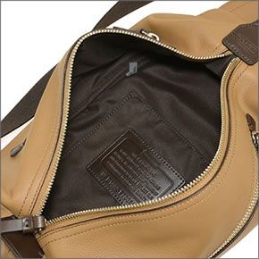 コーチ ≪取り寄せ商品≫メンズ トンプソンレザー ワンショルダー ボディバッグ  70360 SV/P7