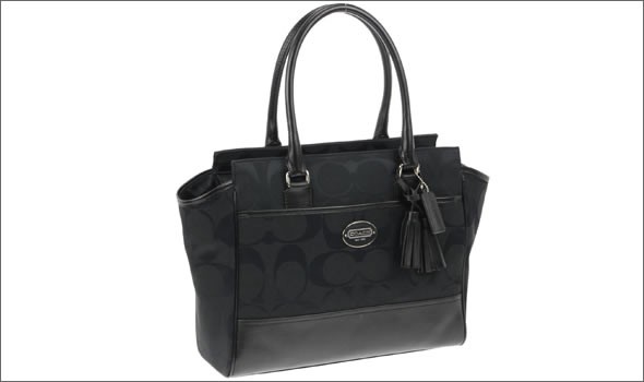 コーチ ≪取り寄せ商品≫LEGACY レガシー  シグネチャー キャンバス ミディアム キャリーオール トートバッグ  21151/SBKBK