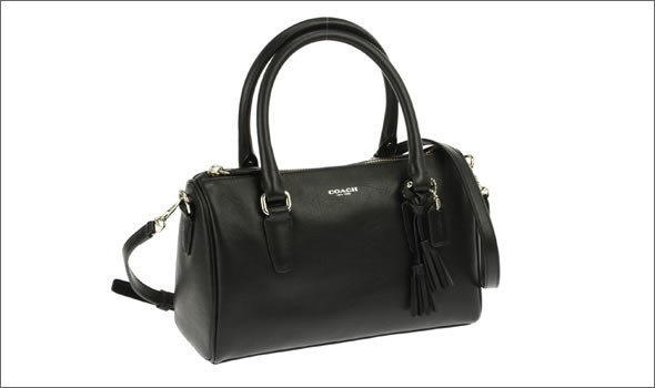 コーチ ≪取り寄せ商品≫LEGACY レガシー レザー ミニサッチェル 2WAY ショルダー・ハンドバッグ 49292/SV/BK