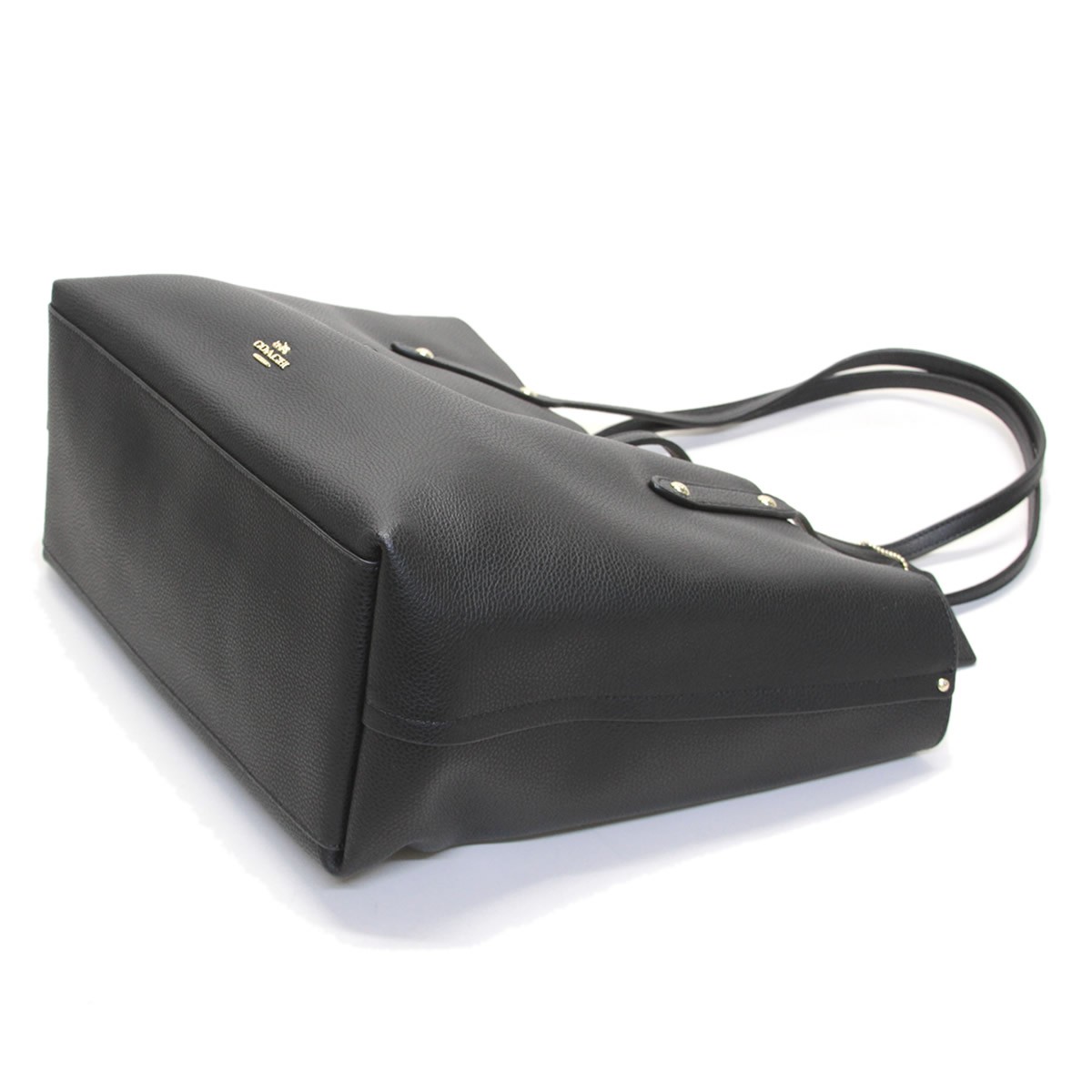 コーチ COACH 58849 Li/Black/True Red（LIF2L) マーケット ターンロック 内外バイカラー ショルダー・トートバッグ  MARKET TOTE