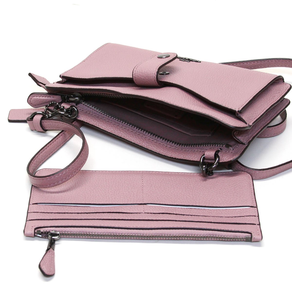 コーチ COACH 53529 Dk/Dusty Rose (DKDRO) ポップアップ ショルダーバッグ クラッチバッグ POP UP MESSENGER