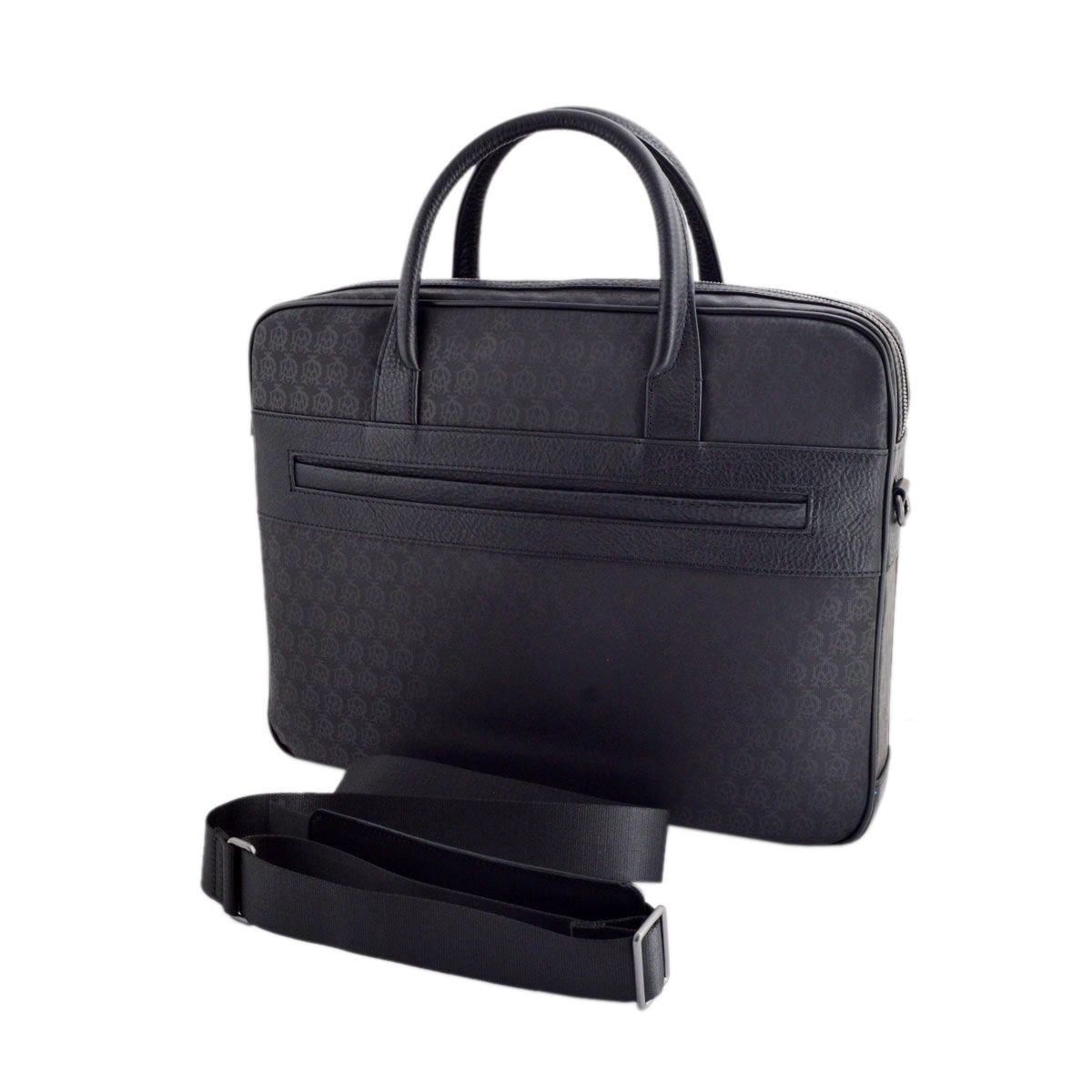 ダンヒル DUNHILL L3K781A ショルダーストラップ付 ブリーフケース ビジネスバッグ