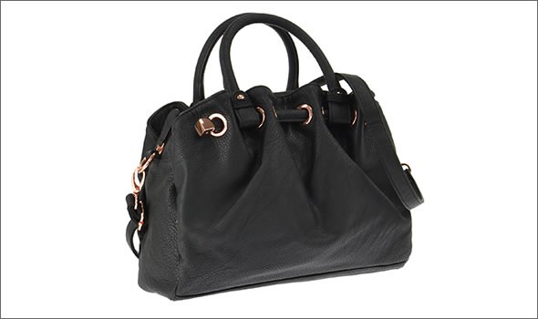 フォリフォリ ≪取り寄せ商品≫ 2WAY ショルダー・ハンドバッグ ブラック HB2P013SK/BLK