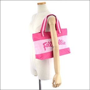 フォリフォリ ≪取り寄せ商品≫ ナイロン トートバッグ  HB13K008SFP/FU/PK