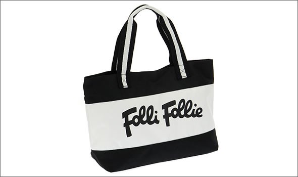 フォリフォリ ≪取り寄せ商品≫ ナイロン トートバッグ  HB13K008SK/BLK