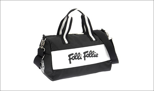 フォリフォリ ≪取り寄せ商品≫ ダッフル 2WAY ナイロン ショルダー・ボストンバッグ  HB13K010SK/BLK