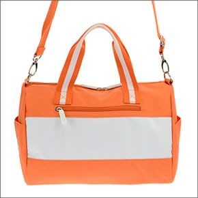 フォリフォリ ≪取り寄せ商品≫ ダッフル 2WAY ナイロン ショルダー・ボストンバッグ  HB13K010SO/ORG