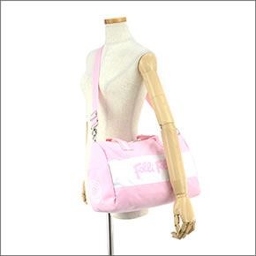 フォリフォリ ≪取り寄せ商品≫ ダッフル 2WAY ナイロン ショルダー・ボストンバッグ  HB13K010SP/PNK