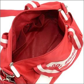フォリフォリ ≪取り寄せ商品≫ ダッフル 2WAY ナイロン ショルダー・ボストンバッグ  HB13K010SR/RED