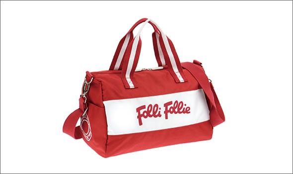 フォリフォリ ≪取り寄せ商品≫ ダッフル 2WAY ナイロン ショルダー・ボストンバッグ  HB13K010SR/RED