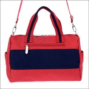 フォリフォリ ≪取り寄せ商品≫ ダッフル 2WAY ナイロン ショルダー・ボストンバッグ  HB13K010SRU/RD/BL