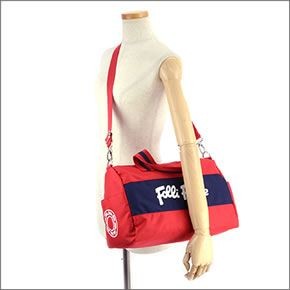 フォリフォリ ≪取り寄せ商品≫ ダッフル 2WAY ナイロン ショルダー・ボストンバッグ  HB13K010SRU/RD/BL