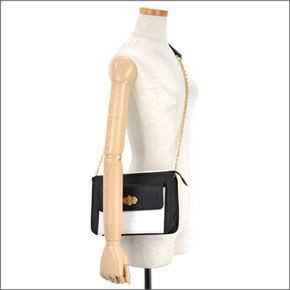 フォリフォリ ≪取り寄せ商品≫ チェーン ショルダーバッグ バイカラー SB13P044K/BK/WH