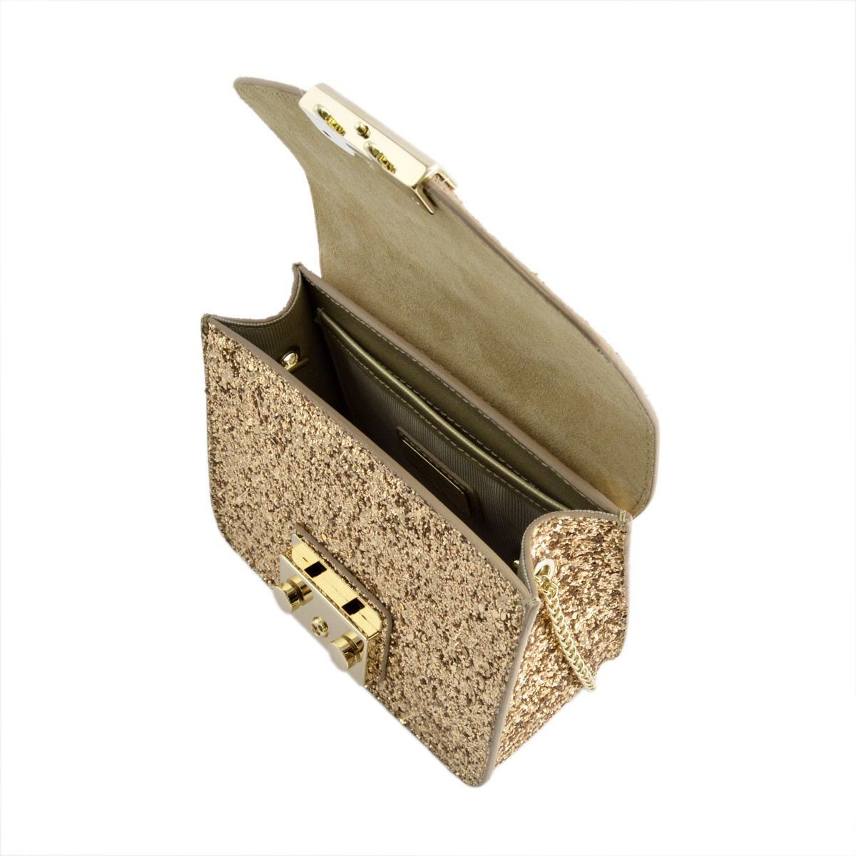 フルラ FURLA 820648 BFG5 S30 COLOR GOLD  メトロポリス ミニ チェーン ショルダーバッグ METROPOLIS MINI
