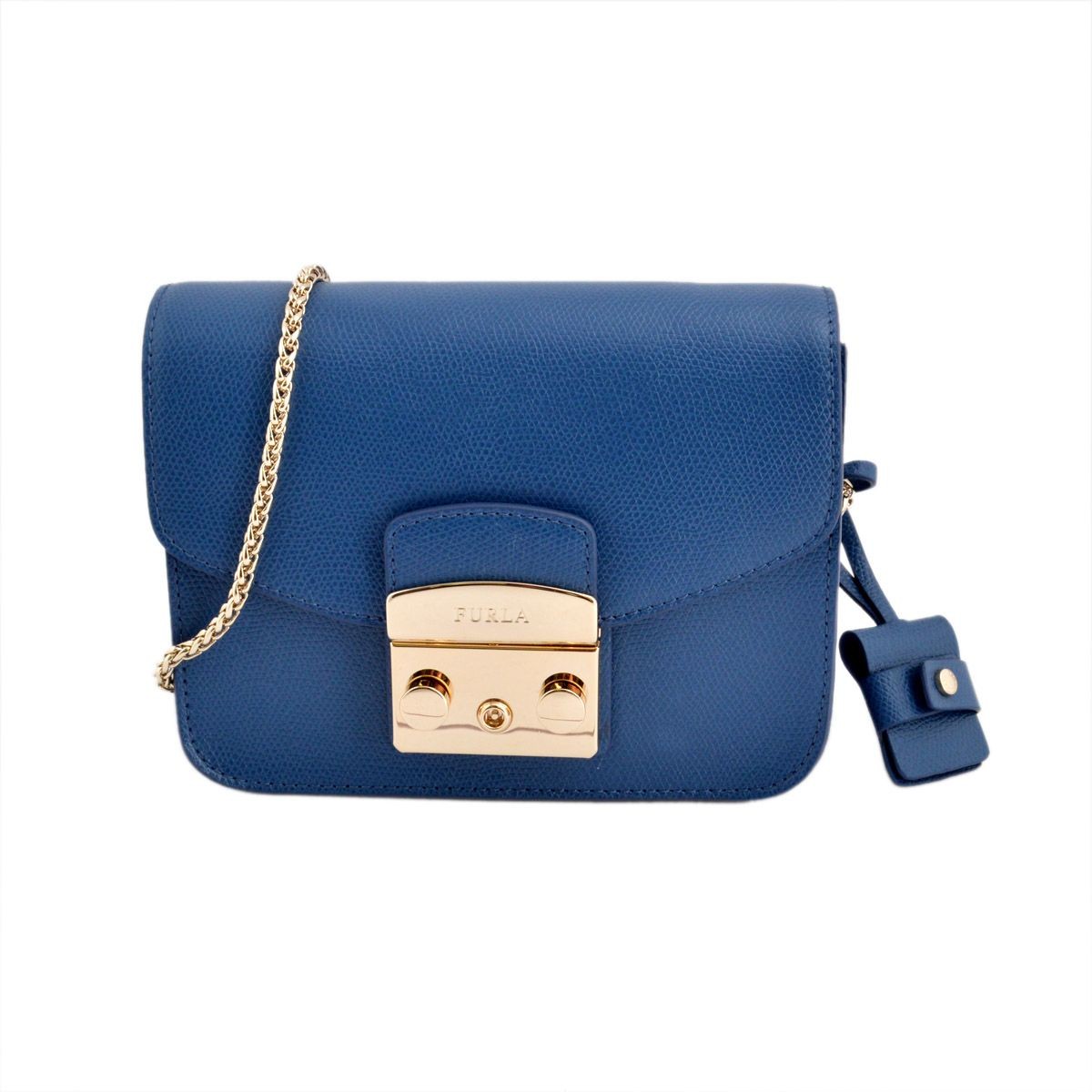 フルラ FURLA 820668 BGZ7 ARE BLU COBALTO メトロポリス ミニ チェーン ショルダーバッグ METROPOLIS MINI