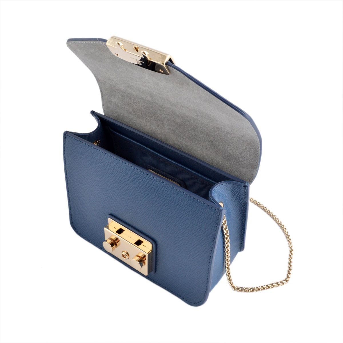 フルラ FURLA 820668 BGZ7 ARE BLU COBALTO メトロポリス ミニ チェーン ショルダーバッグ METROPOLIS MINI