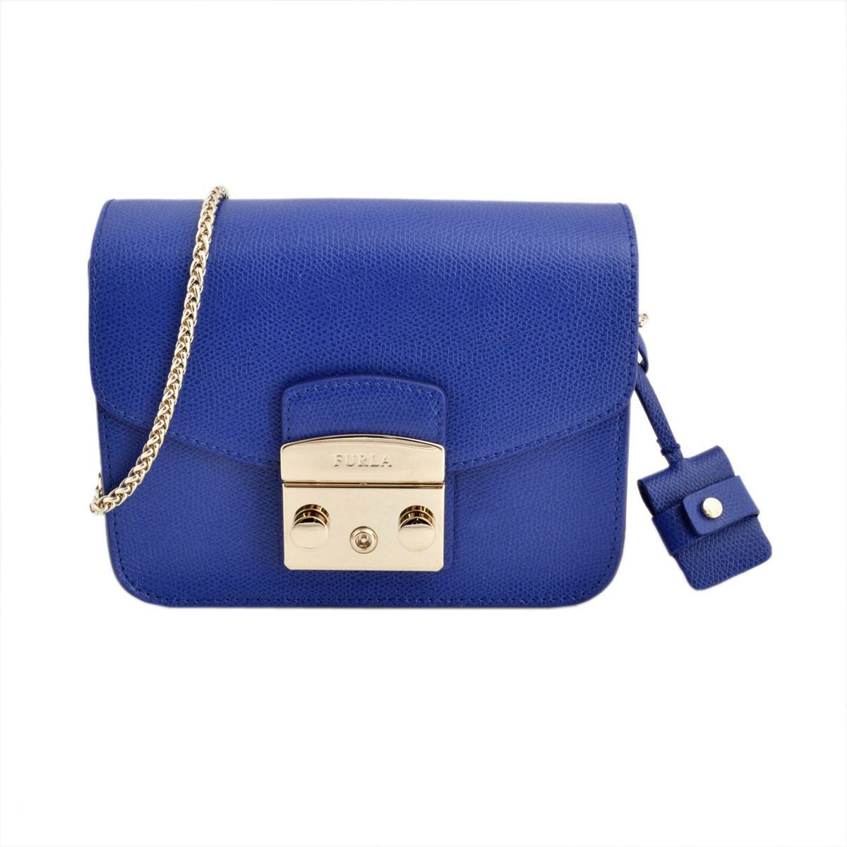 フルラ FURLA 820669 BGZ7 ARE BLU LAGUNA メトロポリス ミニ チェーン ショルダーバッグ METROPOLIS MINI