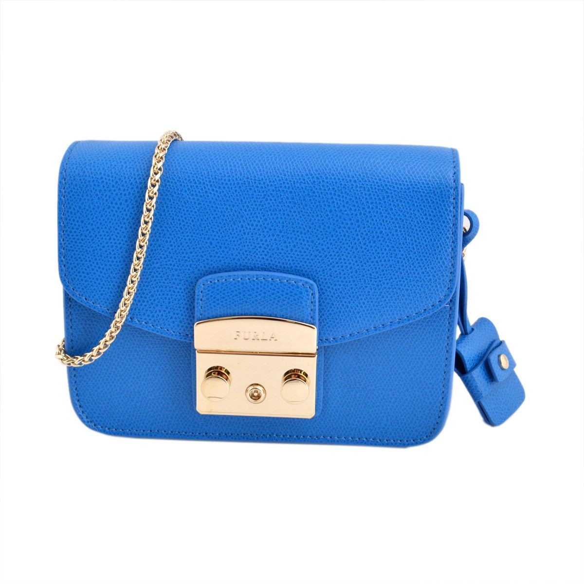 フルラ FURLA 820670 BGZ7 ARE BLUETTE メトロポリス ミニ チェーン ショルダーバッグ METROPOLIS MINI