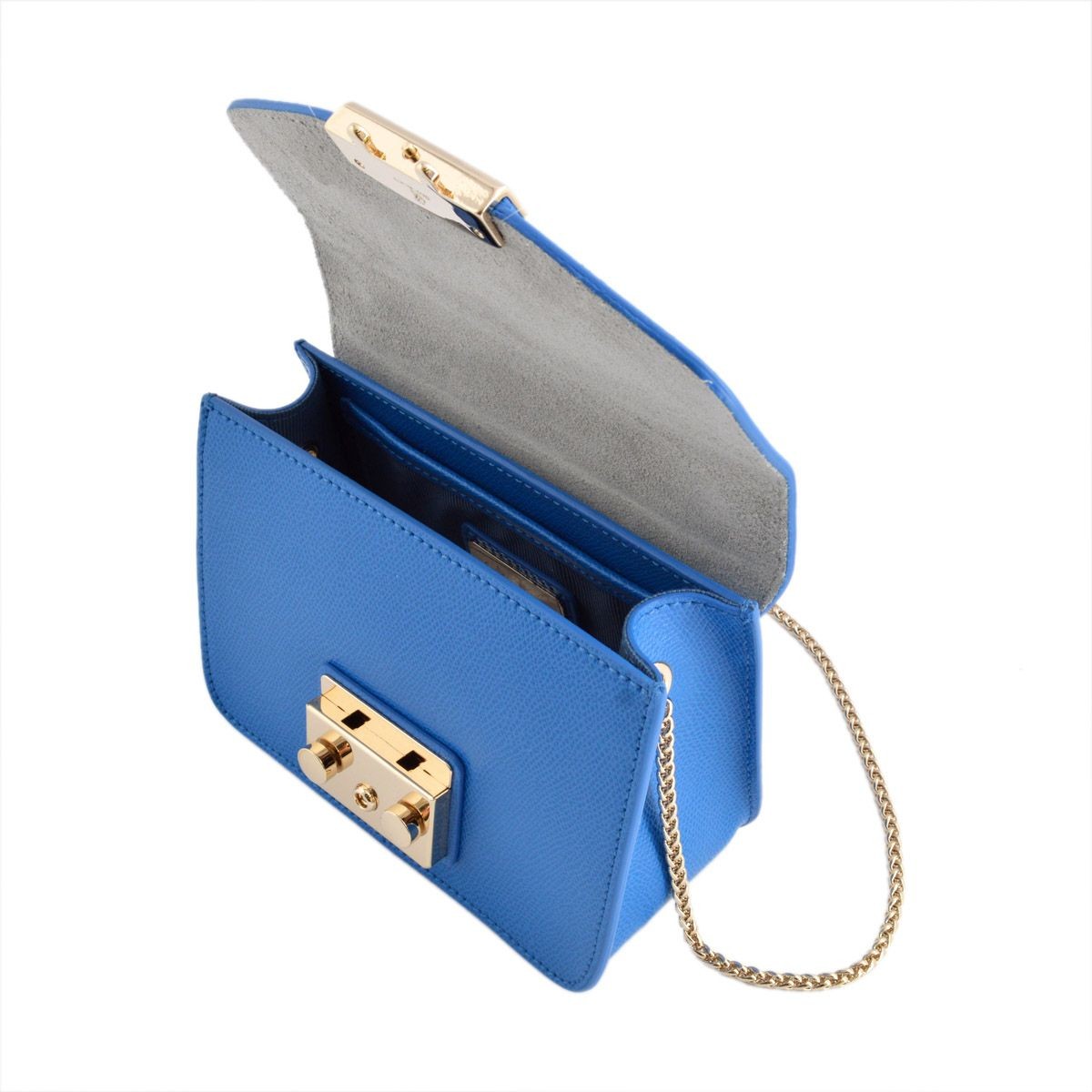 フルラ FURLA 820670 BGZ7 ARE BLUETTE メトロポリス ミニ チェーン ショルダーバッグ METROPOLIS MINI