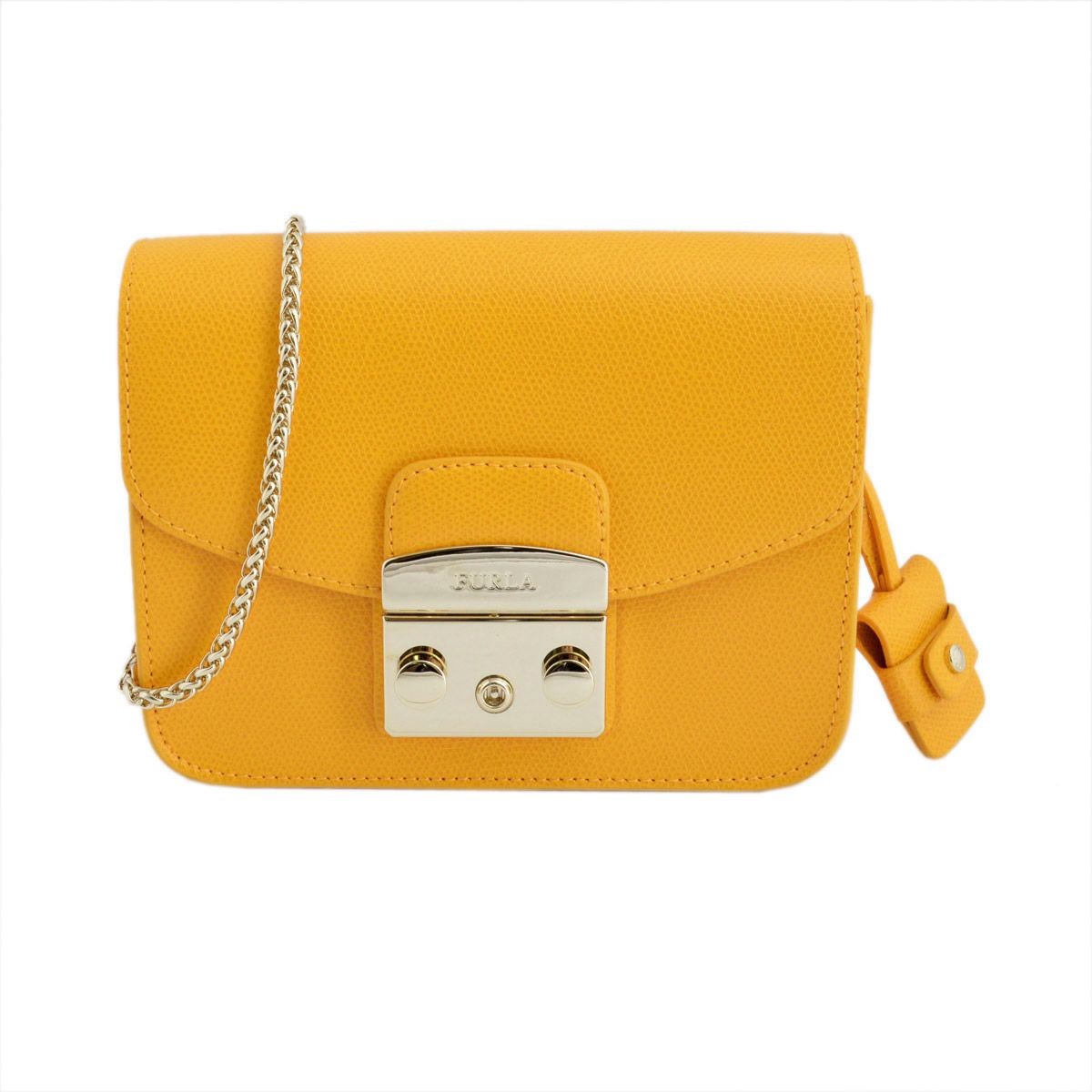 フルラ FURLA 820672 BGZ7 ARE GIALLO メトロポリス ミニ チェーン ショルダーバッグ METROPOLIS MINI