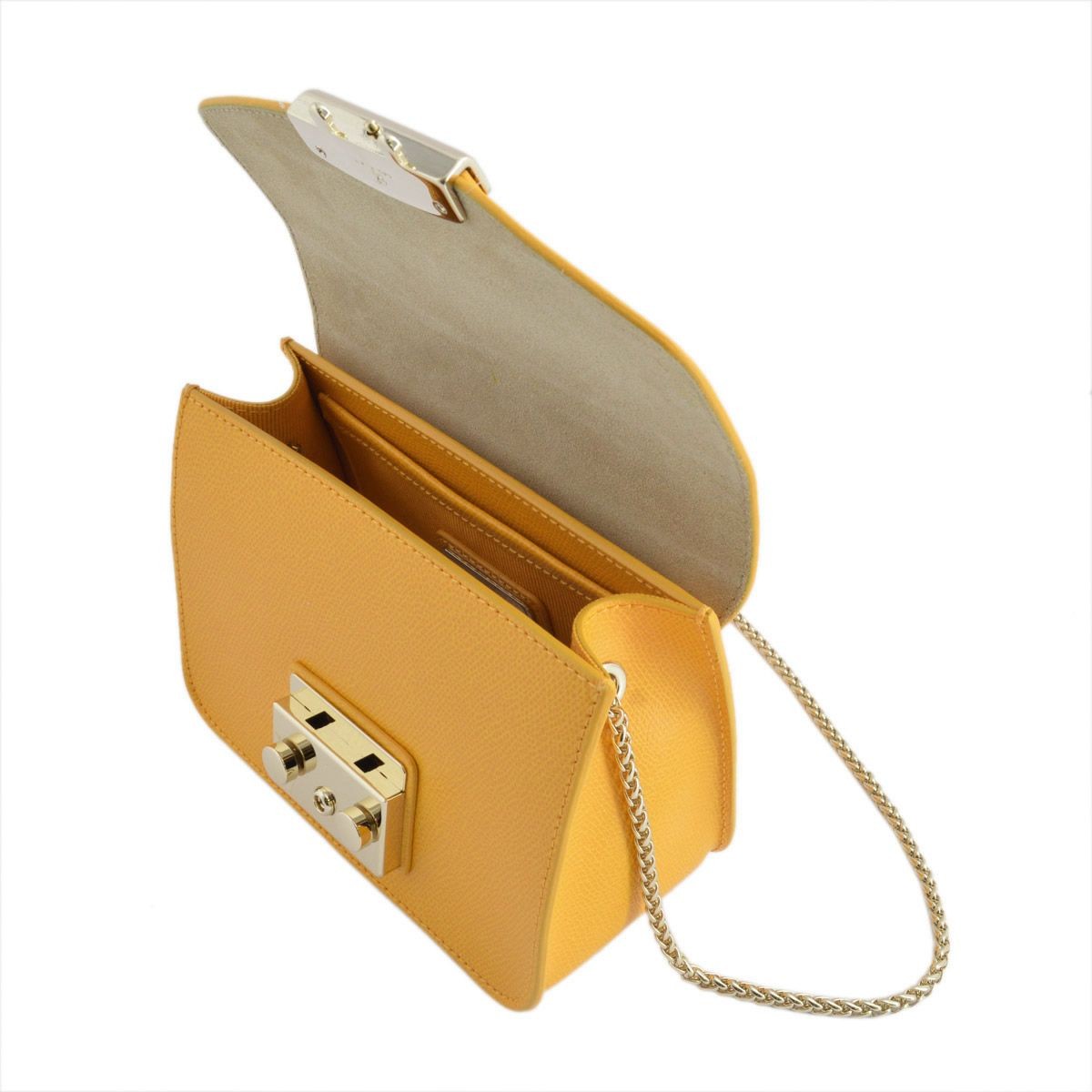 フルラ FURLA 820672 BGZ7 ARE GIALLO メトロポリス ミニ チェーン ショルダーバッグ METROPOLIS MINI