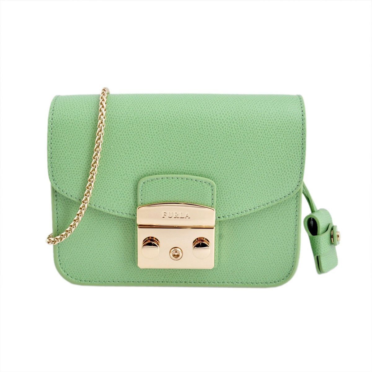 フルラ FURLA 820674 BGZ7 ARE MENTA メトロポリス ミニ チェーン ショルダーバッグ METROPOLIS MINI