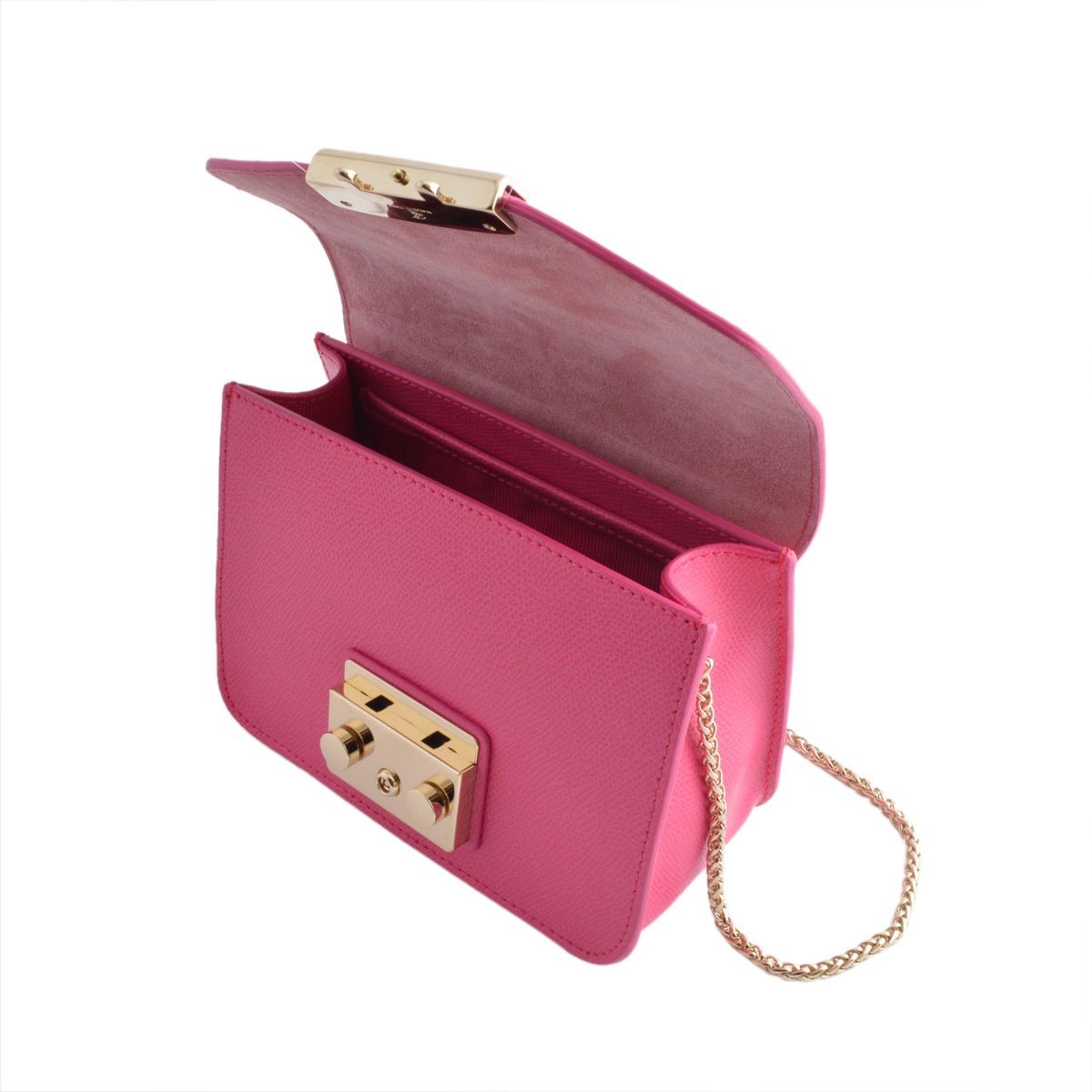 フルラ FURLA 820678 BGZ7 ARE PINKY メトロポリス ミニ チェーン ショルダーバッグ METROPOLIS MINI CROSSBODY