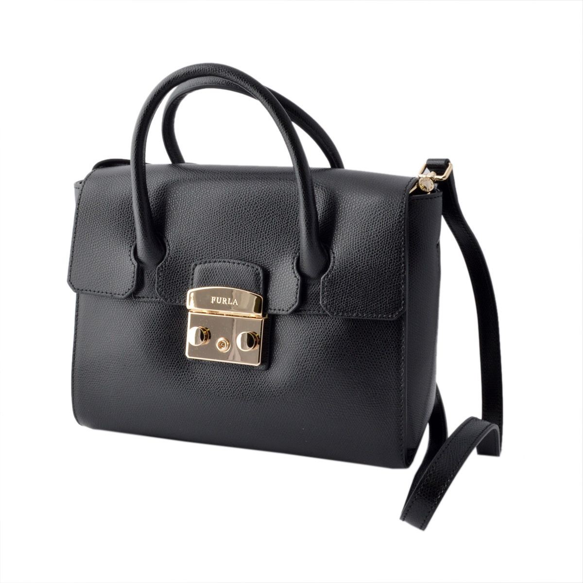 フルラ FURLA 820658 BGX6 ARE ONYX 2WAY ショルダー・ハンドバッグ METROPOLIS S SATCHEL