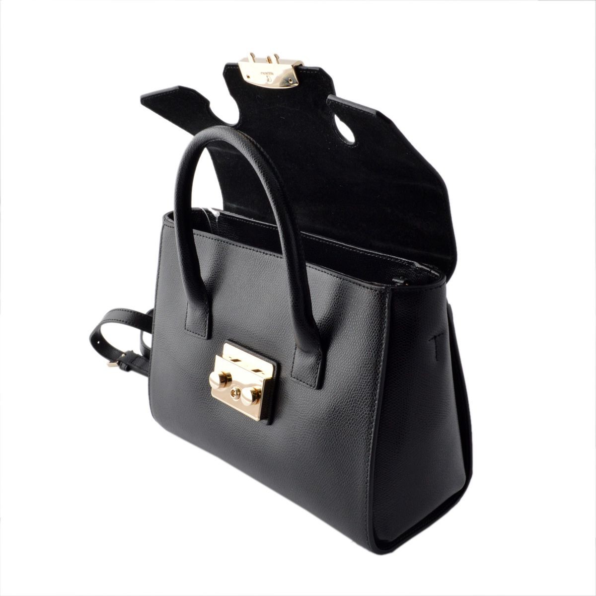 フルラ FURLA 820658 BGX6 ARE ONYX 2WAY ショルダー・ハンドバッグ METROPOLIS S SATCHEL