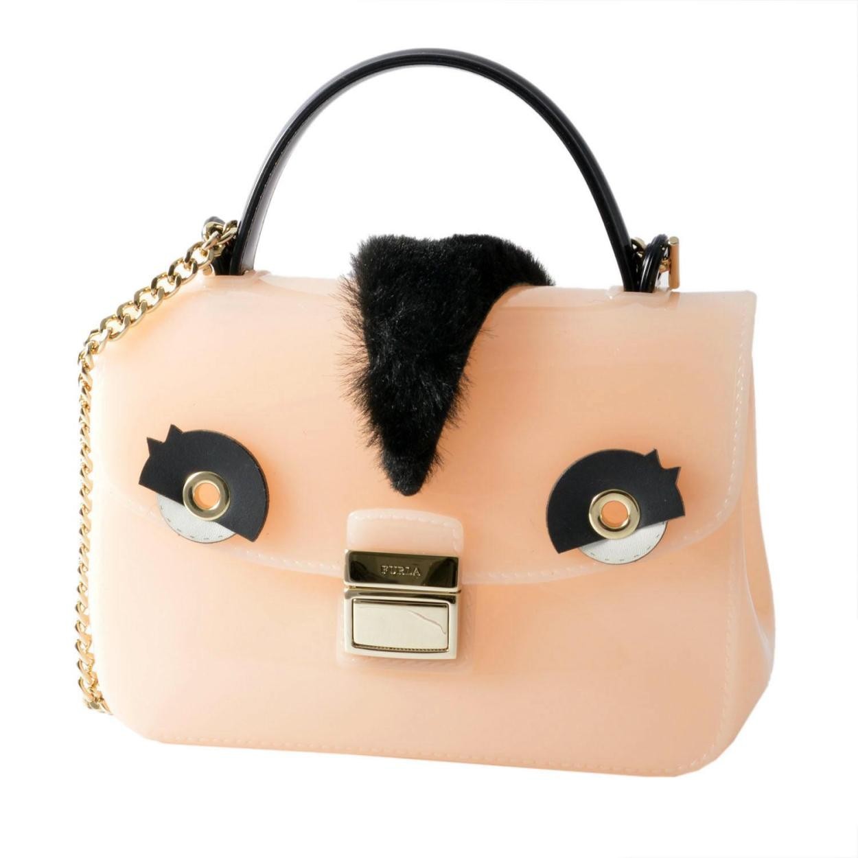 フルラ FURLA 902913 MAGNOLIA+ONYX BLQ3 GEM キャンディ ツイート ミニ チェーン ショルダーバッグ CANDY TWEET SUGAR MINI CROSSBODY