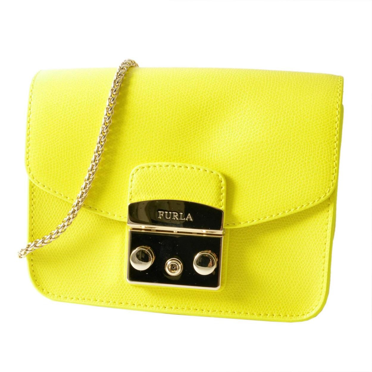 フルラ FURLA 903823 GIALLO BGZ7 ARE メトロポリス ミニ チェーン ショルダーバッグ METROPOLIS MINI